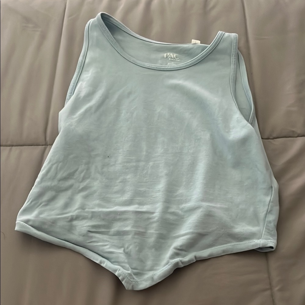 Light Blue Sleeveless Top